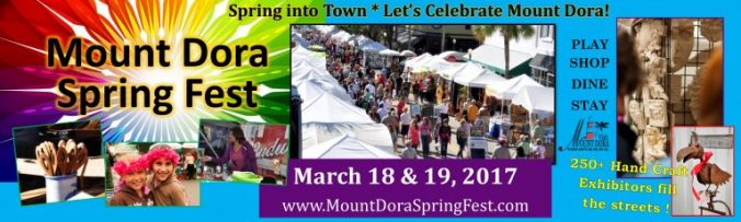 Mount Dora Spring Fest - 3rd Weekend in March Annually